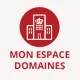 Register and use the "Mon Espace Domaines" application and website